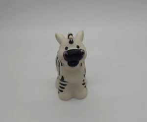 Fisher Price Little People Zebra With Blue Bow 2001 - Picture 1 of 6