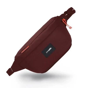 Pacsafe go sling pack - borsa a tracolla antifurto da 2,5 litri - rosso granato - Picture 1 of 1