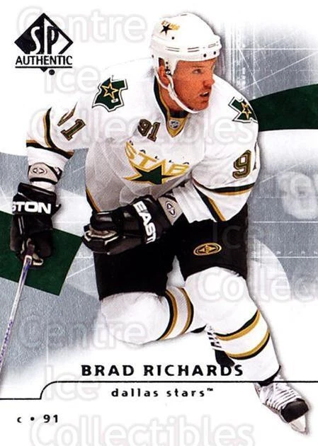 2008-09 Sp Authentic #91 Brad Richards - Image 1 of 1