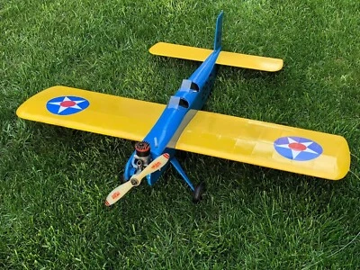 VECO BRAVE Control Line Stunt Model Short Kit 19-35 Engine with NEW Paper Plans - Image 1 of 4