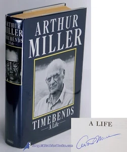 Timebends, A Life: Autobiography of Arthur MILLER Signed 1st UK Edition/DJ 88565 - Picture 1 of 4