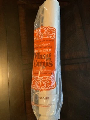 10 xícaras de caneca Sweetheart quentes ou frias 7 oz reutilizáveis e descartáveis  - Imagem 1 de 3