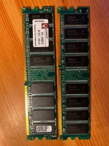 Kingston KTA-G5400/1G 1GB (2 x 512MB Kit) PC3200 DDR RAM Memory - Bild 1 von 1