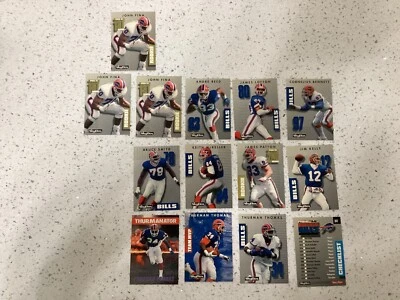 1992 SkyBox Prime Time Football Team  Lot  - BUFFALO BILLS Kelly,Thomas,Smith - Image 1 of 4