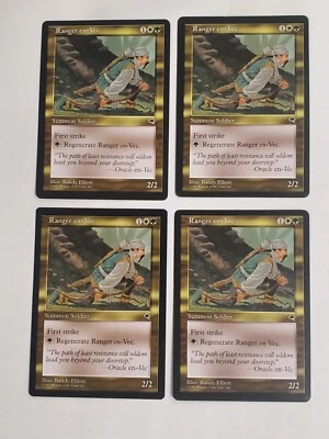 MTG Playset 4x Ranger en-Vec (Tempest/Gold/U) - BGM - Image 1 of 2