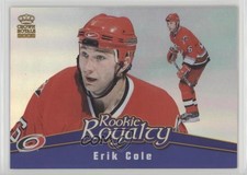 2001-02 Pacific Crown Royale Rookie Royalty Erik Cole #3 Rookie RC