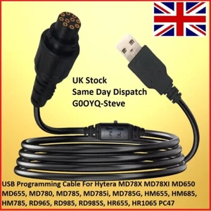 USB Programming Cable HYT Hytera MD78XI MD680 MD780 MD782 RD980 RD982 RD985 PC47 - Picture 1 of 4