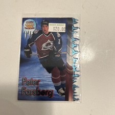 1997-98 Pacific Crown Collection Slap Shots Peter Forsberg #2A HOF