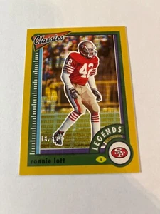 2022 Panini Classics #133 Ronnie Lott gelb parallel 16/99 - Bild 1 von 2