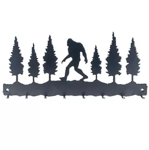 Bigfoot Key Holder - Wall-Mounted Metal Key Rack with 8 Hook - Picture 1 of 4