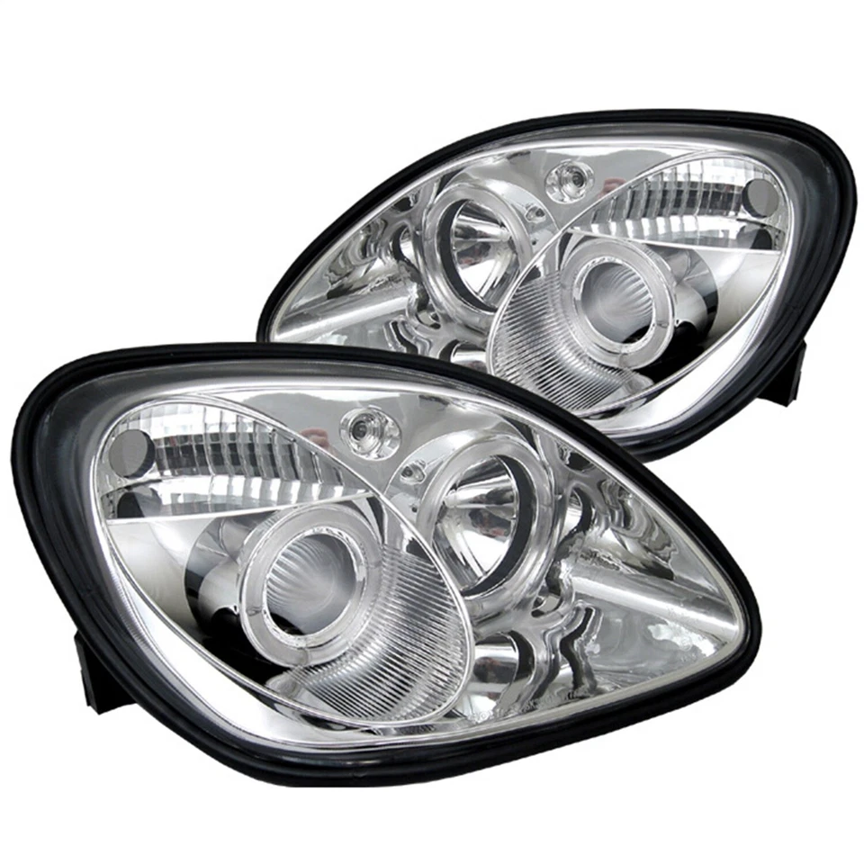 Spyder Auto 5011206 Halo Projector Headlights Fits 98-04 SLK230 SLK32 AMG SLK320 - Image 1 of 3