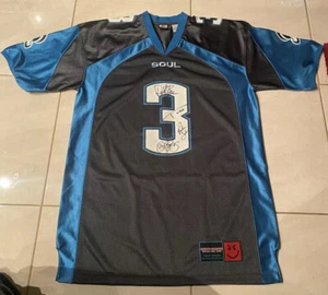 Bon Jovi Fully Hand  signed  Philadelphia Soul Jersey Smirk Face Offical - Picture 1 of 10
