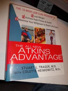 Cookbook Dr. Atkins: The All-New Atkins Advantage: 12-Week Low-Carb (2007) - Imagen 1 de 6