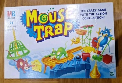 Vintage 1999 MB Games Hasbro Mouse Trap. 99% Complete, Works With Assistance  - Image 1 of 4