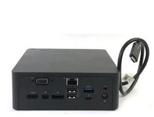 Dell K16A K16A001 J00G9 TB16 VGA HDMI DP USB 3.0 Mini DP USB-C Thunderbolt Dock - Bild 1 von 3