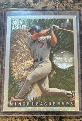 1995 Topps Bowman Minor League MVPS Billy Ashley (RC) - Image 1 of 2