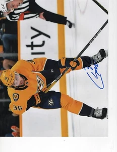 NASHVILLE PREDATORS COLE SMITH SIGNED 8X10 - Picture 1 of 1