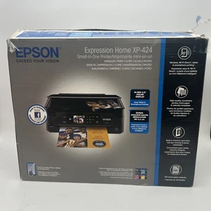 Epson Expression Home XP-424 Wireless All-in-One Printer Wi-Fi Copy Scan - Picture 1 of 6