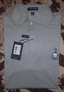 NEU PETER MILLAR CROWN CRAFTED Poloshirt SHINNECOCK HILLS GOLFSCHLÄGER Größe M grau - Bild 1 von 8