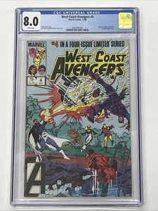 West Coast Avengers #4 - CGC 8.0 - Bild 1 von 2