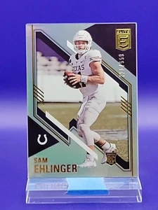 Sam Ehlinger 2021 Donruss Elite Rookie Card SP 721/999 🔥 Colts - Picture 1 of 2