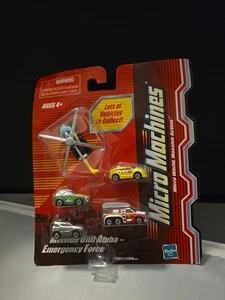 VINTAGE MICRO MACHINES MISSION UNIT ALPHA EMERGENZA FORCE HASBRO MOSC 2003  - Foto 1 di 5