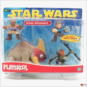 Star Wars Playskool Galactic Heroes Arena Adventure Anakin Mace Windu Reek worn - Picture 1 of 7
