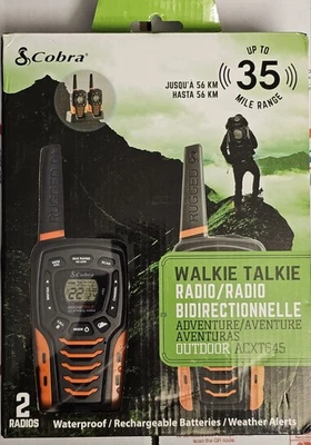 Cobra ACXT645 35 Mile Range Walkie Talkies - Image 1 of 3