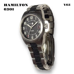 Popular Item Hamilton Khaki 6301 Silver Working - Picture 1 of 13