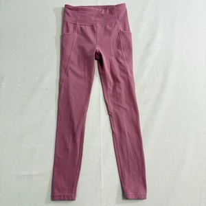 ATHLETA GIRL HIGH RISE STASH YOUR TREASURES TIGHT SIZE M(8-10) KIDS - Picture 1 of 9