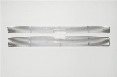 Inserto de rejilla de aluminio con acabado de espejo Putco para Chevy Silverado 2500 3500 HD Foto 1 de 2