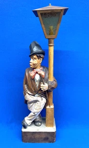 Antiker deutscher Karl Griesbaum handgeschnitzter Druken Whistler - Bild 1 von 10