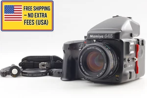 [NEUWERTIG mit Riemen] Mamiya 645 Pro AE Finder + C 80mm f2.8 N + 120 Filmback Japan - Bild 1 von 15