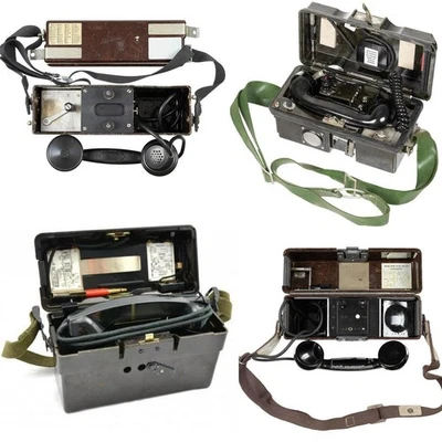 NVA Feldtelefon SEL ´OB/ZB, Ericsson, BW Krone WF Feldfernsprecher Feldkabel - Bild 1 von 4