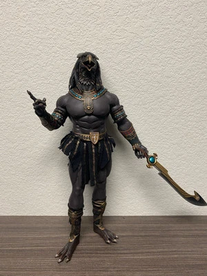 TBLeague Phicen Egyptian Horus Garuda God  Black Muscle Golden 1/6 Figure READ - Image 1 of 4