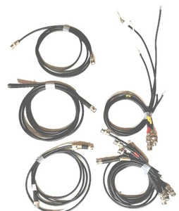 14 Coaxialkabel mit hochwertigen Steckern/Kupplungen 50cm-220cm - Bild 1 von 6