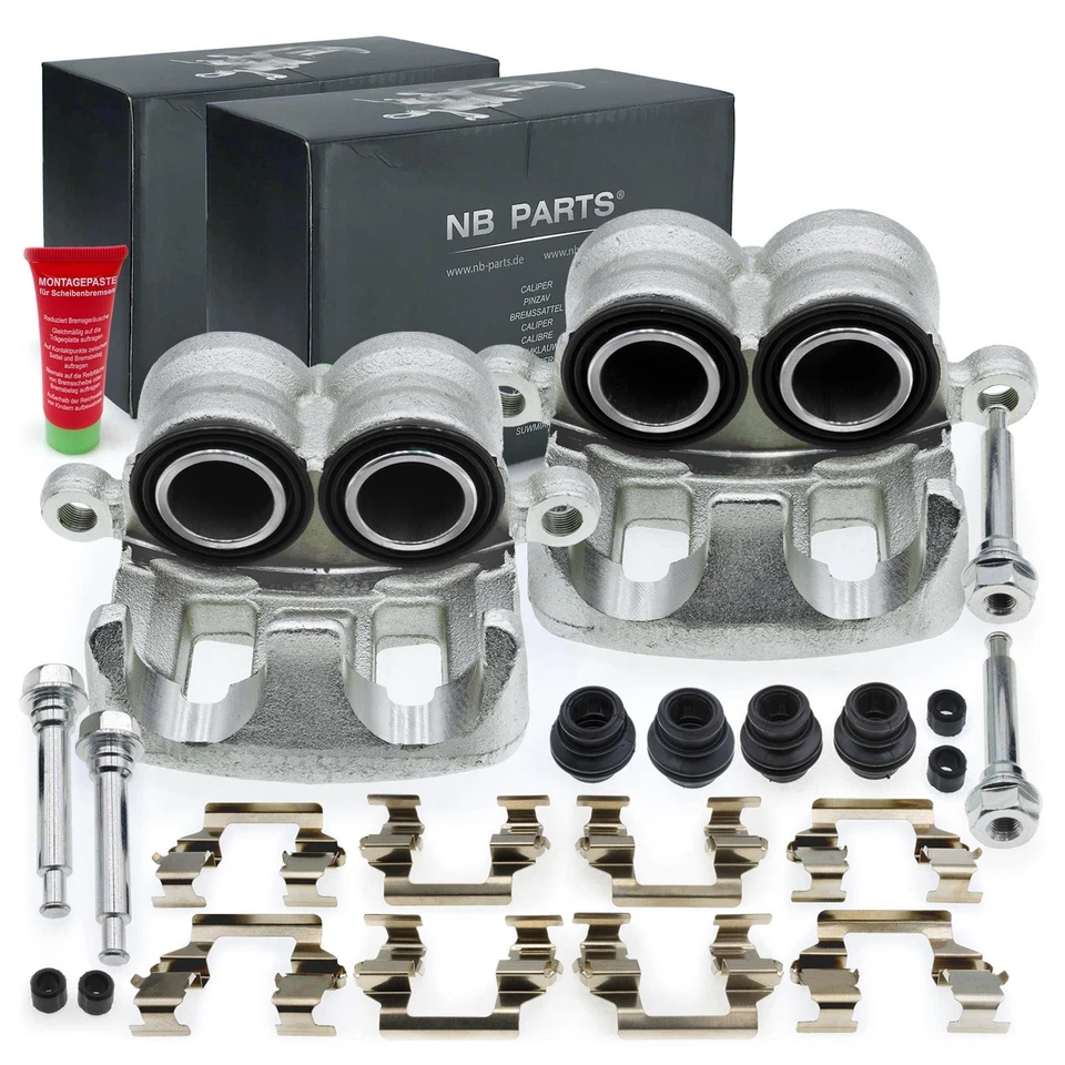 2X Étrier De Frein Ensemble Avant Pour Mitsubishi Grandis Pajero IV Proudia - Photo 1/4