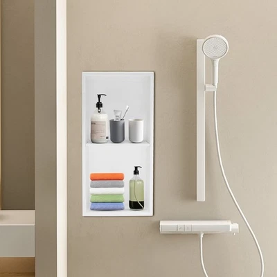 Shower Niche 12*24 In 2-layers Wall-inserted For Shower Bathroom - Image 1 of 4