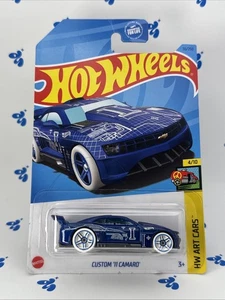 Hot Wheels 2021 Custom '11 Camaro HW Art Cars 4/10 36/250 - Picture 1 of 12