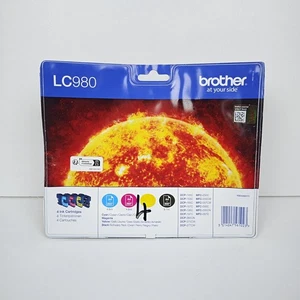 Cartucce di inchiostro multipack originali Brother LC980 nero magenta giallo ciano - Foto 1 di 5