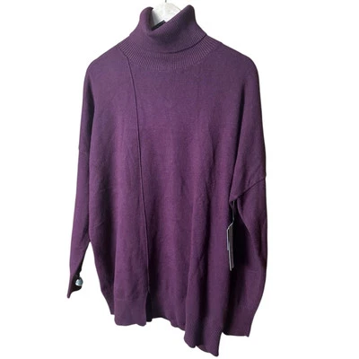 RD стиль стежок исправить водолазка свитер бордовое вино большой новый с Ярлыками - Изображение 1 из 4