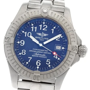 BREITLING Avenger Seawolf E17370 Date Navy Dial Automatic Men's Watch_897100 - Picture 1 of 8