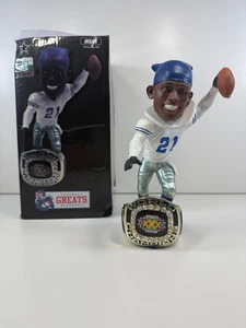 Deion Sanders Superbowl XXX Dallas Cowboys Wackelkopf Fußball Greats Ltd 750 - Bild 1 von 17