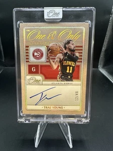 2024-25 Panini One and One The One and Only Autograph Trae Young 12/49 AUTO - Bild 1 von 2