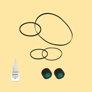 Riemen Andruckrolle Öl = Kit 8 für Grundig PA 3 Compact System - Picture 1 of 7