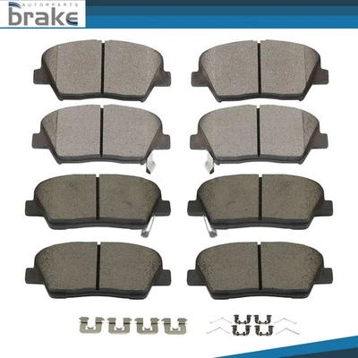 Pastillas de freno delanteras y traseras de fibra de carbono para KIA SORENTO 2016 - 2020 todos los modelos Foto 1 de 4