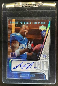 2006 Upper Deck Rookie Premiere Box Set Sinorice Moss Auto RC #AC-19 Giants - Picture 1 of 2