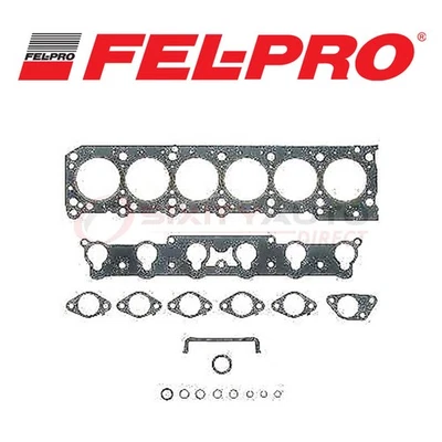 Fel Pro Cylinder Head Gasket Set for 1990-1992 Mercedes-Benz 300E 2.6L 3.0L ls Foto 1 de 4