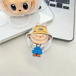 Labbu CRC-80 Cute Cartoon Phone Stand – INS Y2K Korean Magnetic GripTok Holder - Photo 1 sur 24