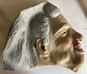 Máscara Bill Clinton Presidente Cubierta Facial Político de Estados Unidos Látex Adulto 2006 Halloween - Imagen 1 de 3